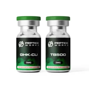 Buy GHK-Cu TB500 Peptide Stack from Peptide Works