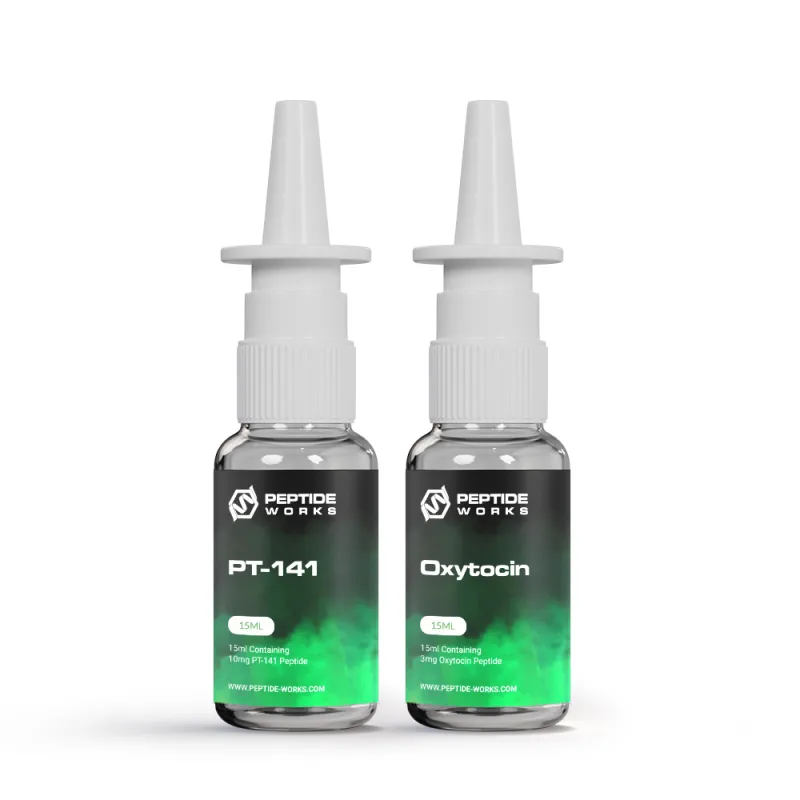 Buy PT-141 Oxytocin Nasal Stack - Peptide Works